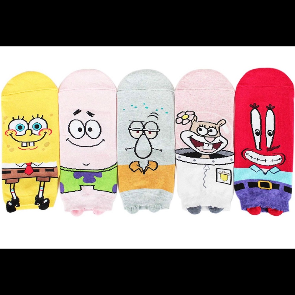 Brand new spongebob socks